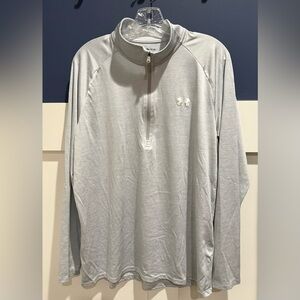 Under Armour Light Gray Men's Half-Zip Jacket Size XL